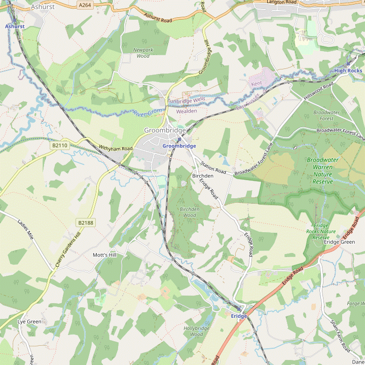 Walk Map: Eridge Circular