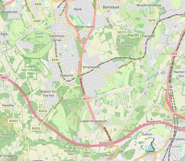 Walk Map: Tattenham Corner Circular