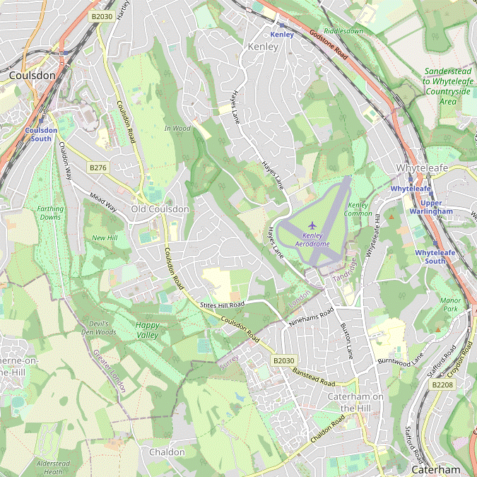 Walk Map: Whyteleafe Circular