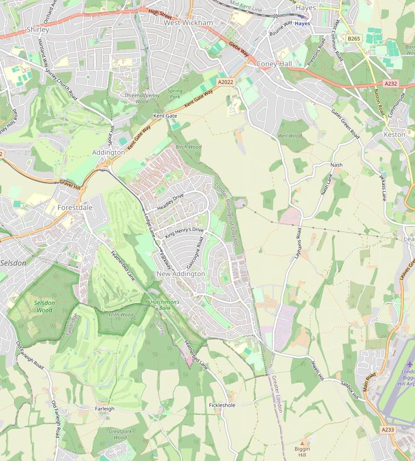 Walk Map: Greatpark to Hayes