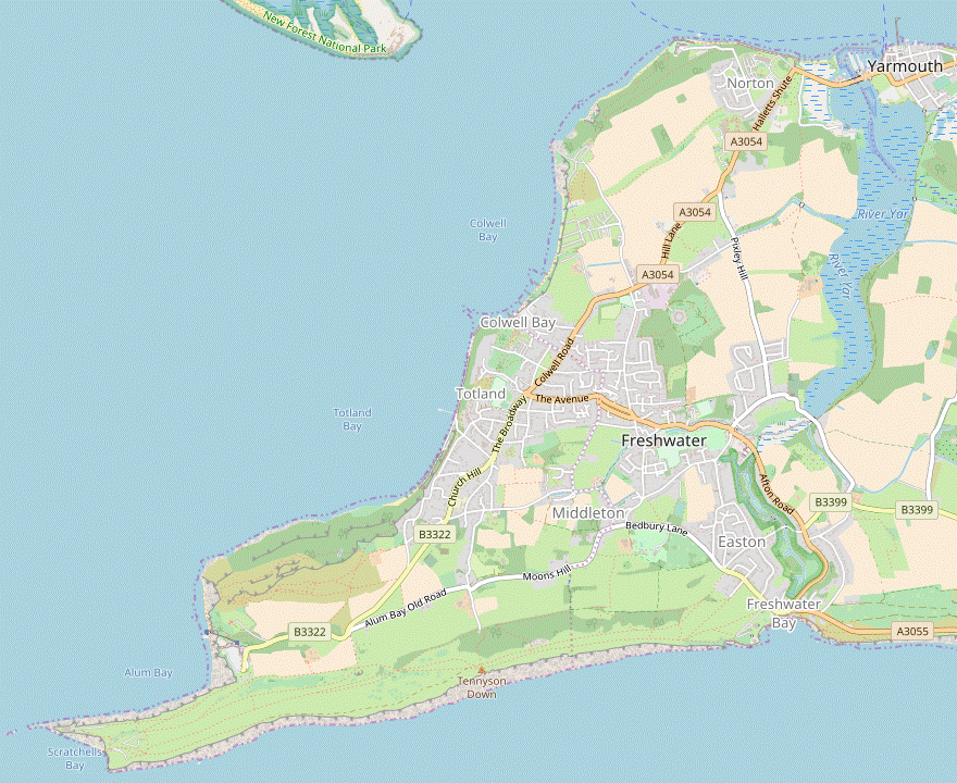 Walk Map: Yarmouth Circular